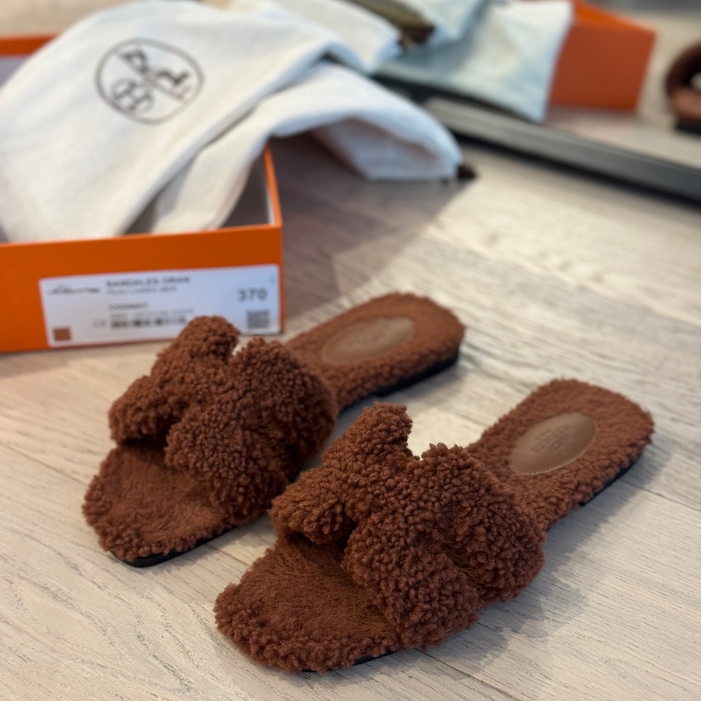 Hermes Oran Sandal Size37